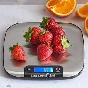 Pampered Chef Digital Kitchen Weigh Scale New In Box